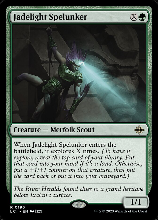 Jadelight Spelunker 196 (The Lost Caverns of Ixalan)  - Foil | Good Games Adelaide SA