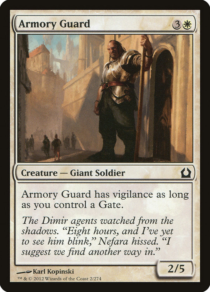 Armory Guard 2 (Return to Ravnica)  - Foil | Good Games Adelaide SA