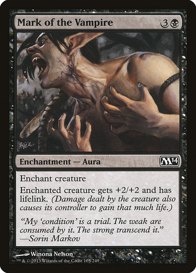 Mark of the Vampire 105 (Magic 2014 (M14))  | Good Games Adelaide SA