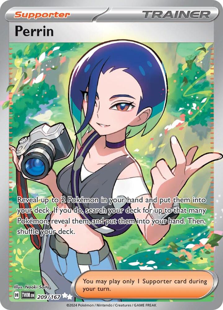 Perrin 209/167 (SV06: Twilight Masquerade)  - Holofoil | Good Games Adelaide SA