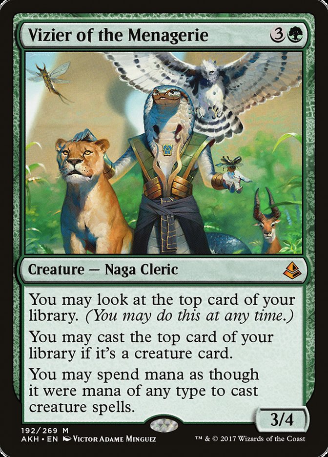 Vizier of the Menagerie 192 (Amonkhet)  | Good Games Adelaide SA