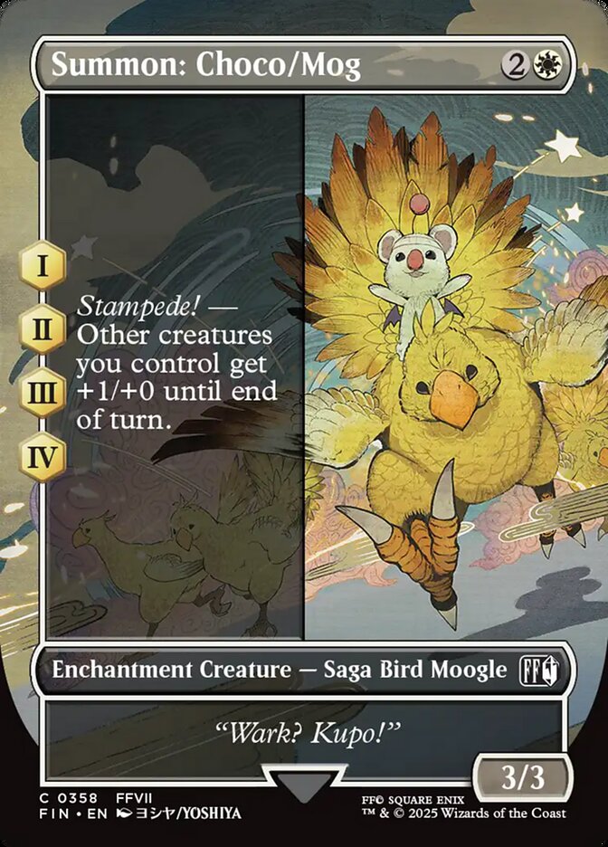 Summon: Choco/Mog 358 (FINAL FANTASY)  - Foil | Good Games Adelaide SA