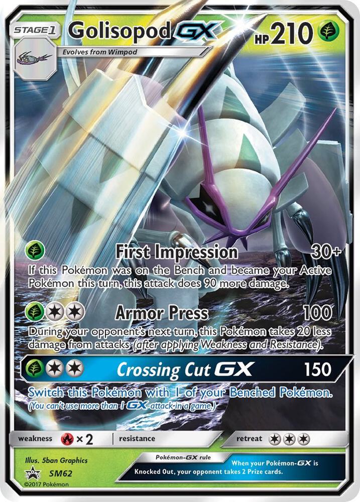 Golisopod GX SM62 (SM Promos)  - Holofoil | Good Games Adelaide SA