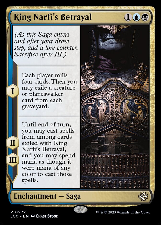 King Narfi's Betrayal 272 (Commander: The Lost Caverns of Ixalan)  | Good Games Adelaide SA