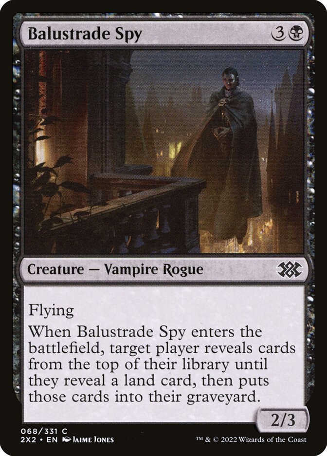 Balustrade Spy 68 (Double Masters 2022)  - Foil | Good Games Adelaide SA