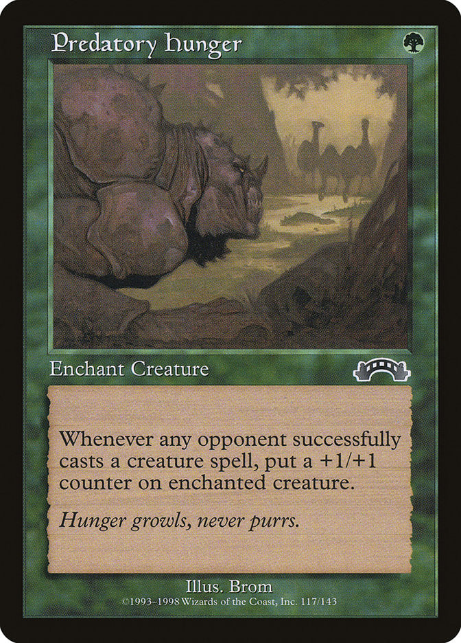 Predatory Hunger 117 (Exodus)  | Good Games Adelaide SA