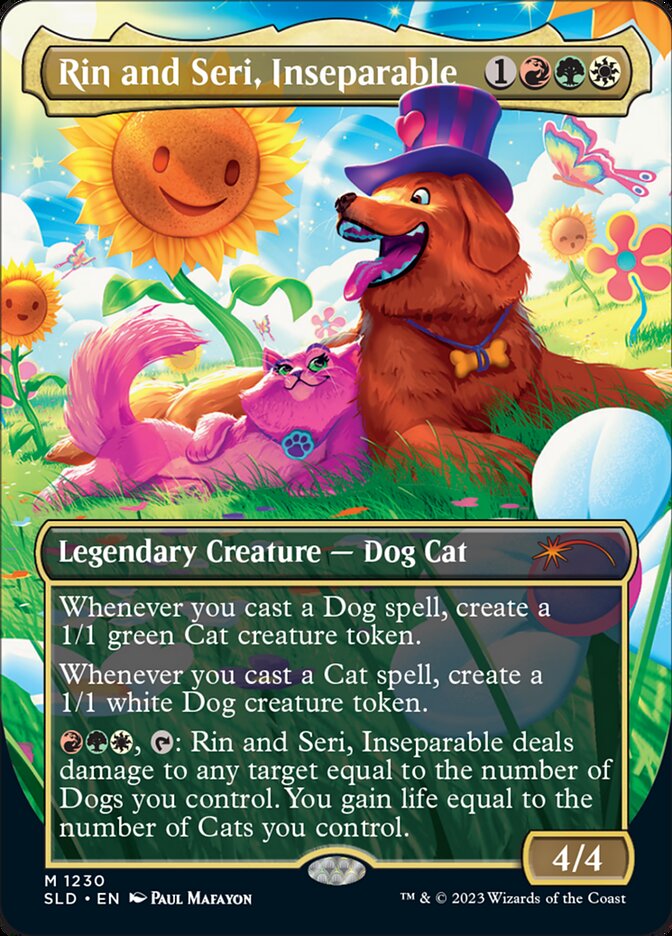 Rin and Seri, Inseparable 1230 (Secret Lair Drop Series)  - Foil | Good Games Adelaide SA