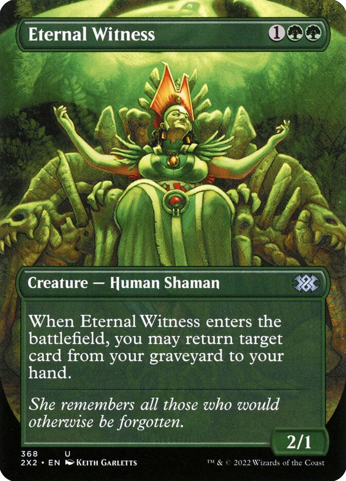 Eternal Witness 368 (Double Masters 2022)  - Foil | Good Games Adelaide SA