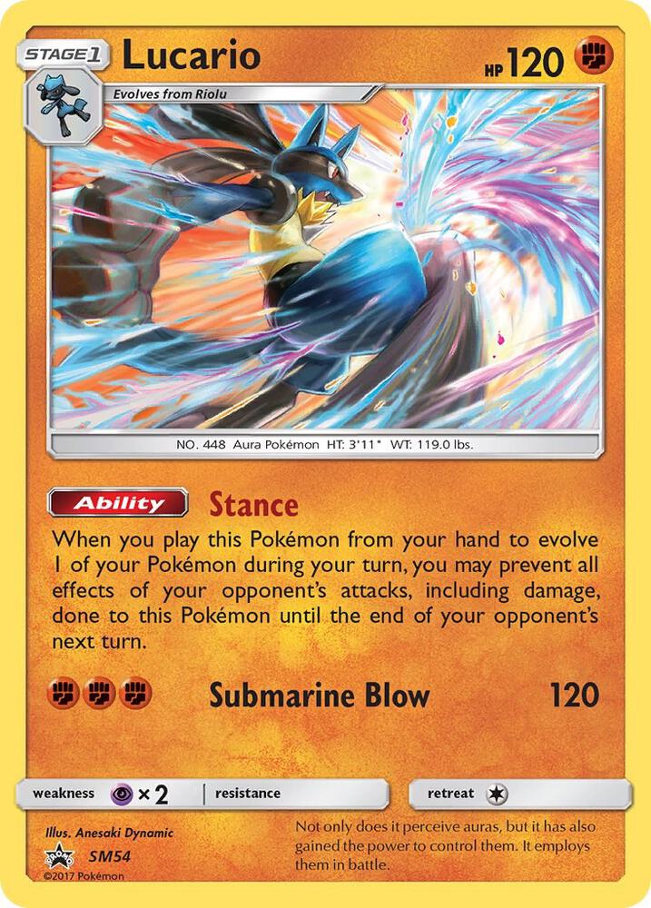 Lucario SM54 (SM Promos)  - Holofoil | Good Games Adelaide SA