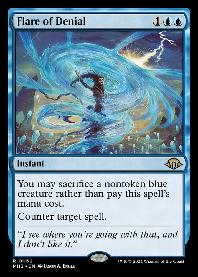 Flare of Denial 62 (Modern Horizons 3)  - Foil | Good Games Adelaide SA