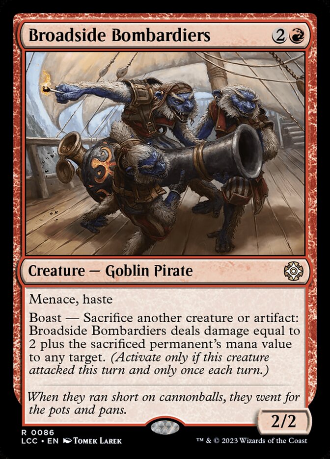 Broadside Bombardiers 86 (Commander: The Lost Caverns of Ixalan)  | Good Games Adelaide SA