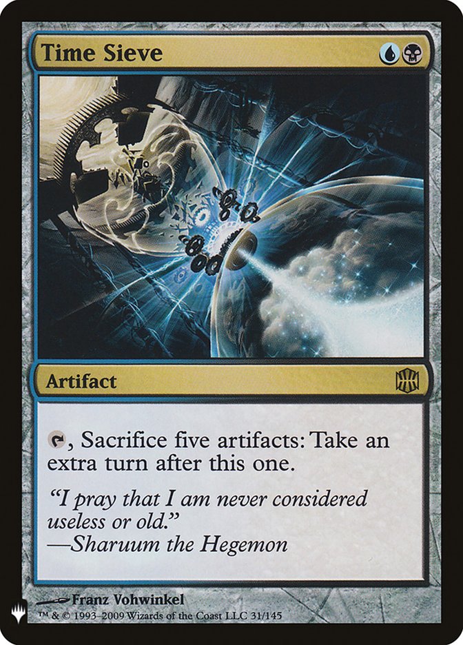 Time Sieve 31 (The List Reprints)  | Good Games Adelaide SA