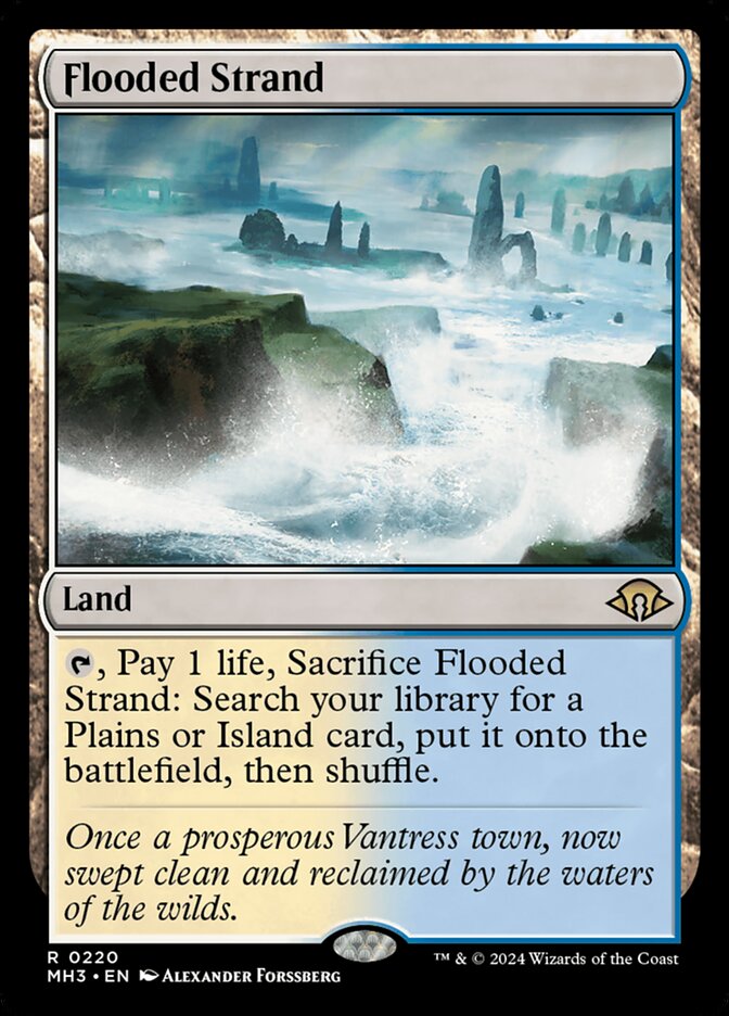 Flooded Strand 220 (Modern Horizons 3)  | Good Games Adelaide SA