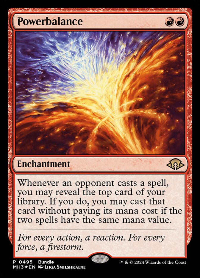 Powerbalance 495 (Unique and Miscellaneous Promos)  - Foil | Good Games Adelaide SA