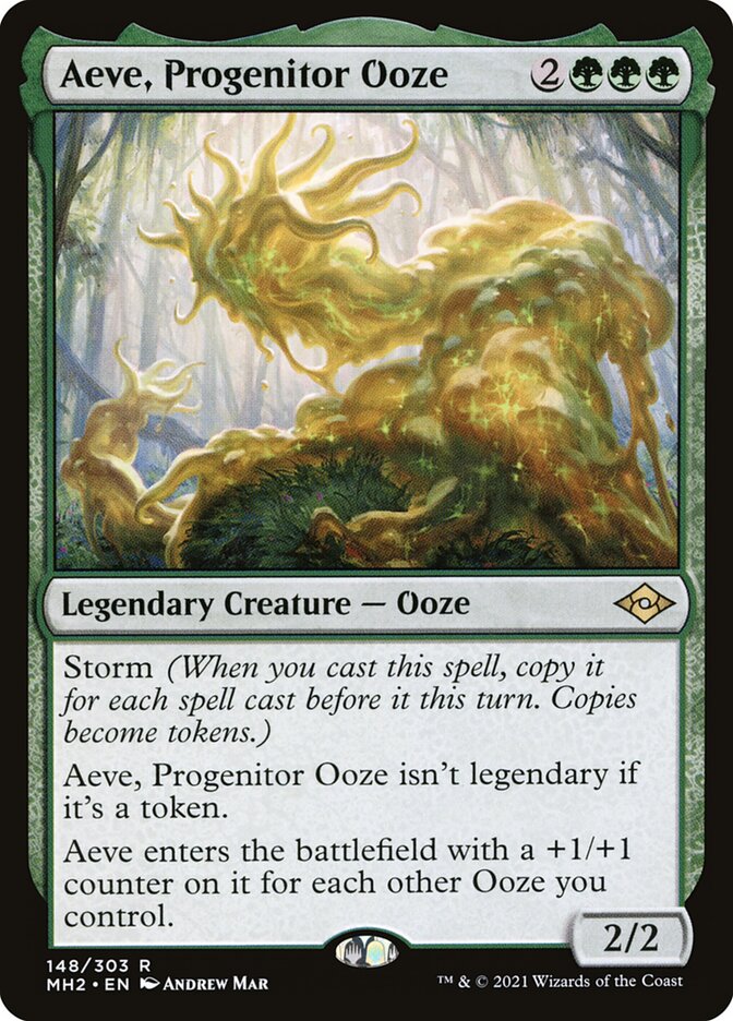Aeve Progenitor Ooze 148 (Modern Horizons 2)  - Foil | Good Games Adelaide SA