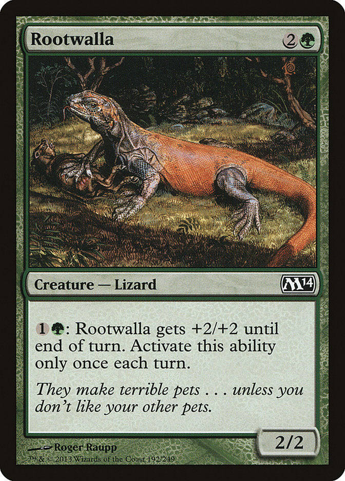 Rootwalla 192 (Magic 2014 (M14))  - Foil | Good Games Adelaide SA