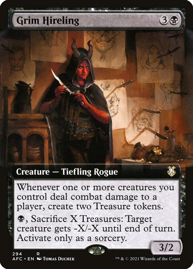 Grim Hireling 294 (Commander: Adventures in the Forgotten Realms)  | Good Games Adelaide SA