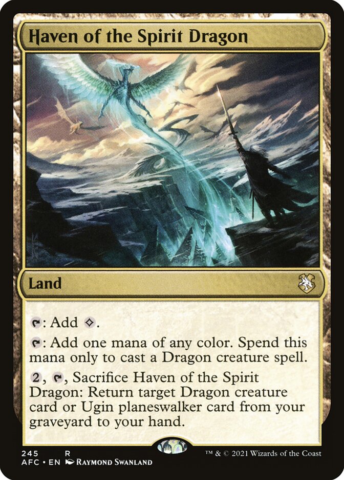 Haven of the Spirit Dragon 245 (Commander: Adventures in the Forgotten Realms)  | Good Games Adelaide SA