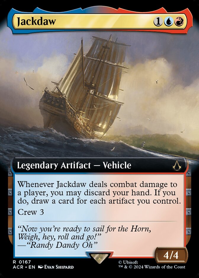 Jackdaw 167 (Universes Beyond: Assassin's Creed)  - Foil | Good Games Adelaide SA