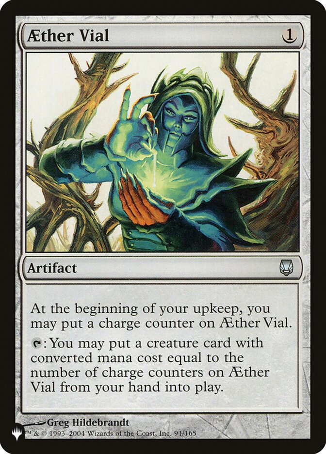 Aether Vial 91/165 (The List Reprints)  | Good Games Adelaide SA