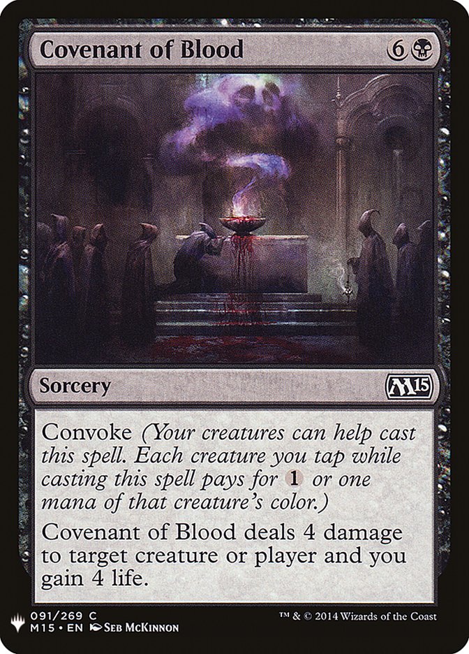 Covenant of Blood 91 (The List Reprints)  | Good Games Adelaide SA
