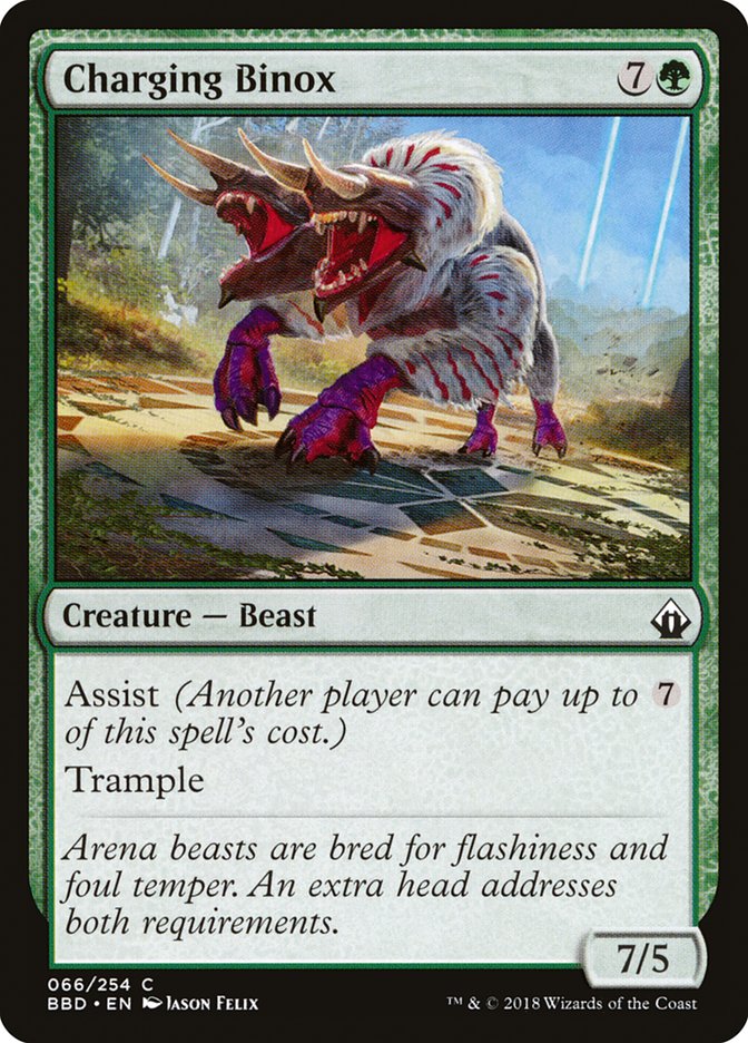 Charging Binox 66 (Battlebond)  - Foil | Good Games Adelaide SA