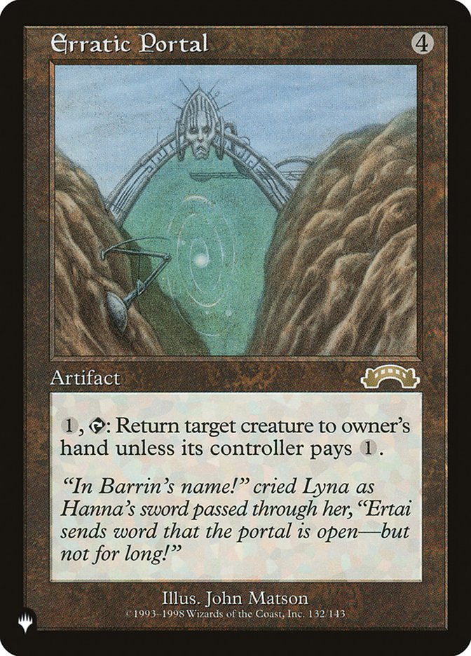 Erratic Portal 132/143 (The List Reprints)  | Good Games Adelaide SA
