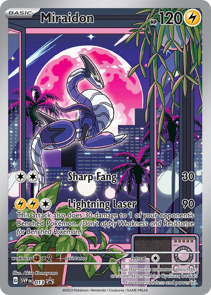 Miraidon 013 (SV: Scarlet & Violet Promo Cards)  - Holofoil | Good Games Adelaide SA