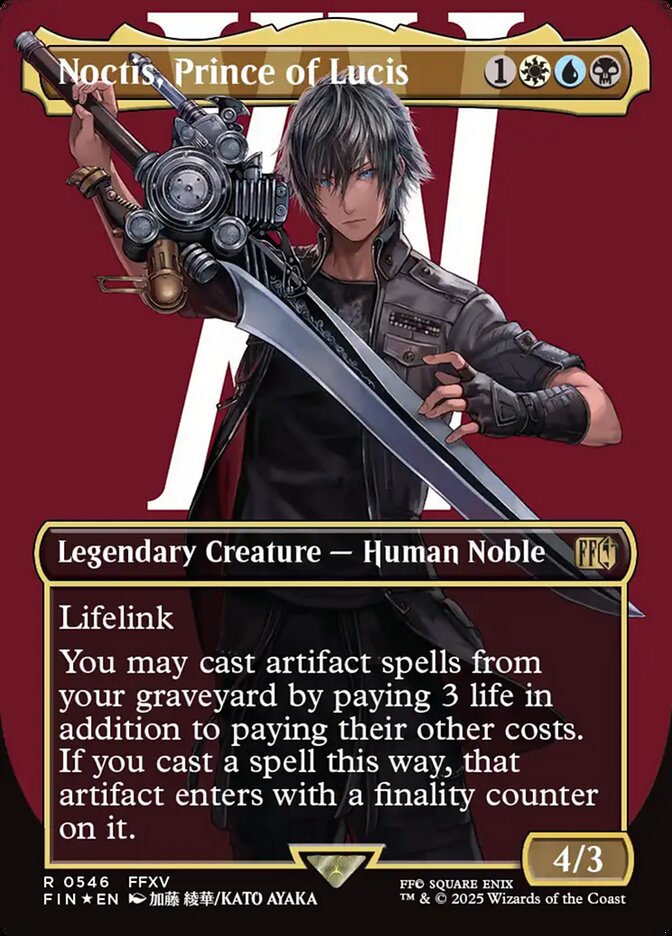 Noctis, Prince of Lucis 546 (FINAL FANTASY)  - Foil | Good Games Adelaide SA