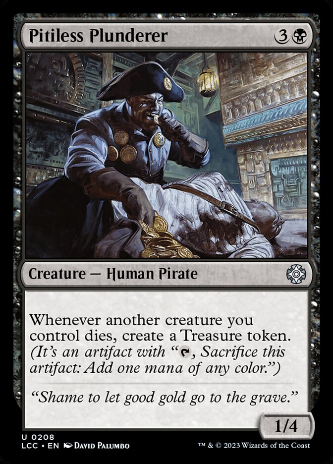 Pitiless Plunderer 208 (Commander: The Lost Caverns of Ixalan)  | Good Games Adelaide SA