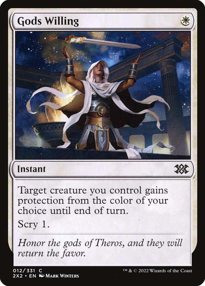 Gods Willing 12 (Double Masters 2022)  - Foil | Good Games Adelaide SA