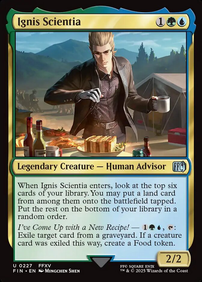 Ignis Scientia 227 (FINAL FANTASY)  - Foil | Good Games Adelaide SA