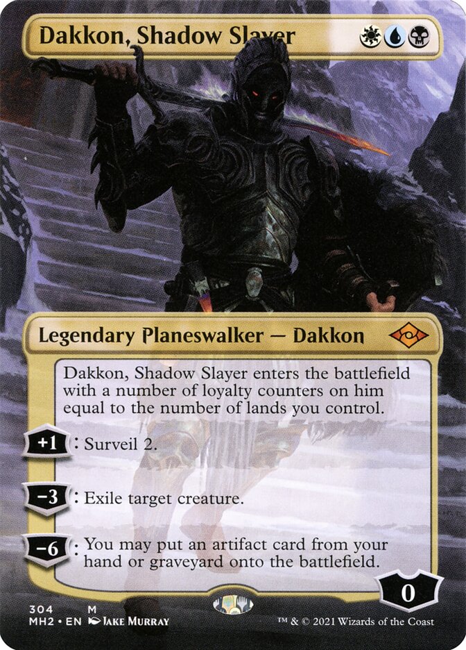 Dakkon, Shadow Slayer 304 (Modern Horizons 2)  | Good Games Adelaide SA