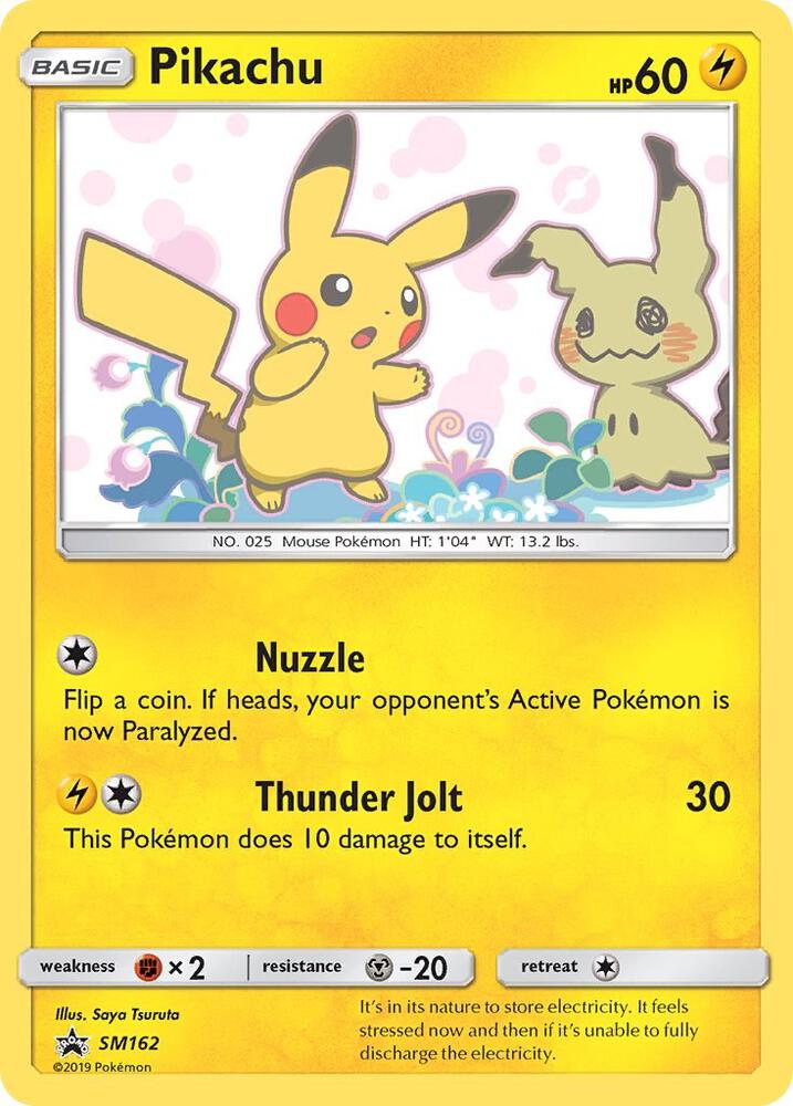 Pikachu SM162 SM162 (SM Promos)  - Holofoil | Good Games Adelaide SA