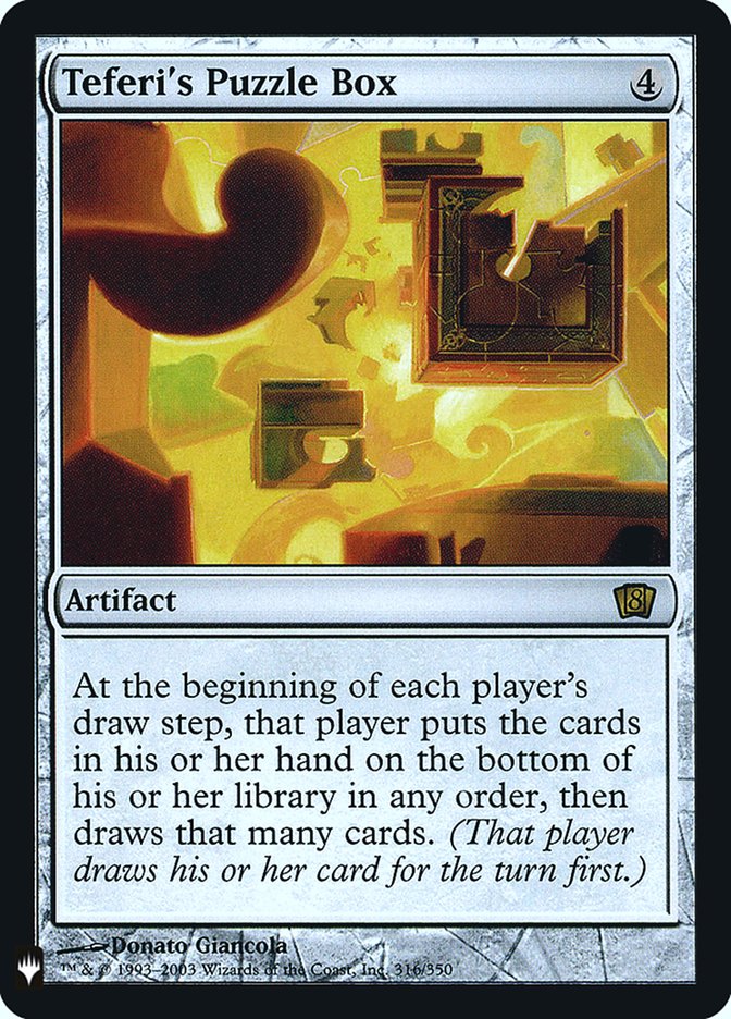 Teferi's Puzzle Box 316 (The List Reprints)  - Foil | Good Games Adelaide SA