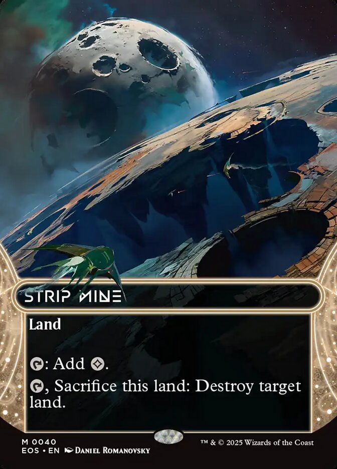 Strip Mine 40 (Edge of Eternities: Stellar Sights)  - Foil | Good Games Adelaide SA