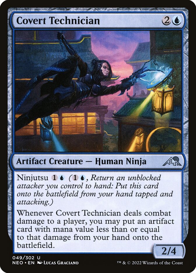 Covert Technician 49 (Kamigawa: Neon Dynasty)  | Good Games Adelaide SA