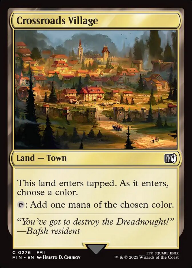 Crossroads Village 276 (FINAL FANTASY)  | Good Games Adelaide SA