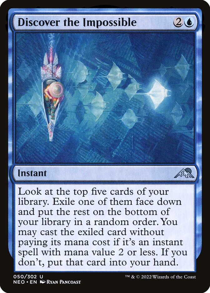 Discover the Impossible 50 (Kamigawa: Neon Dynasty)  - Foil | Good Games Adelaide SA