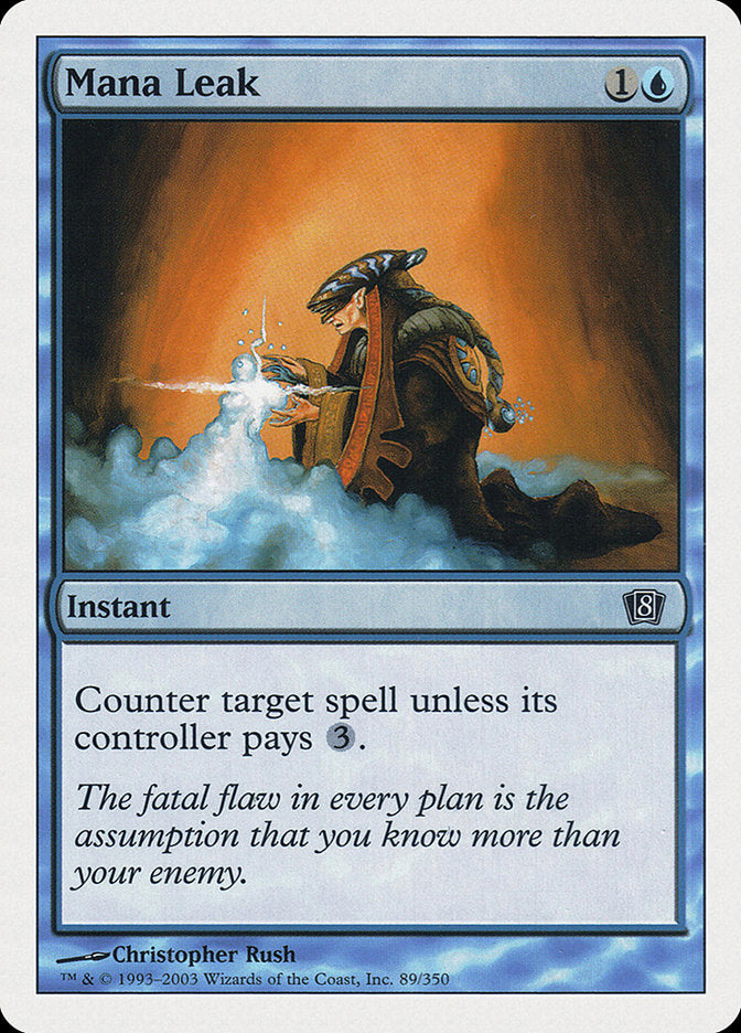 Mana Leak 89 (8th Edition)  - Foil | Good Games Adelaide SA
