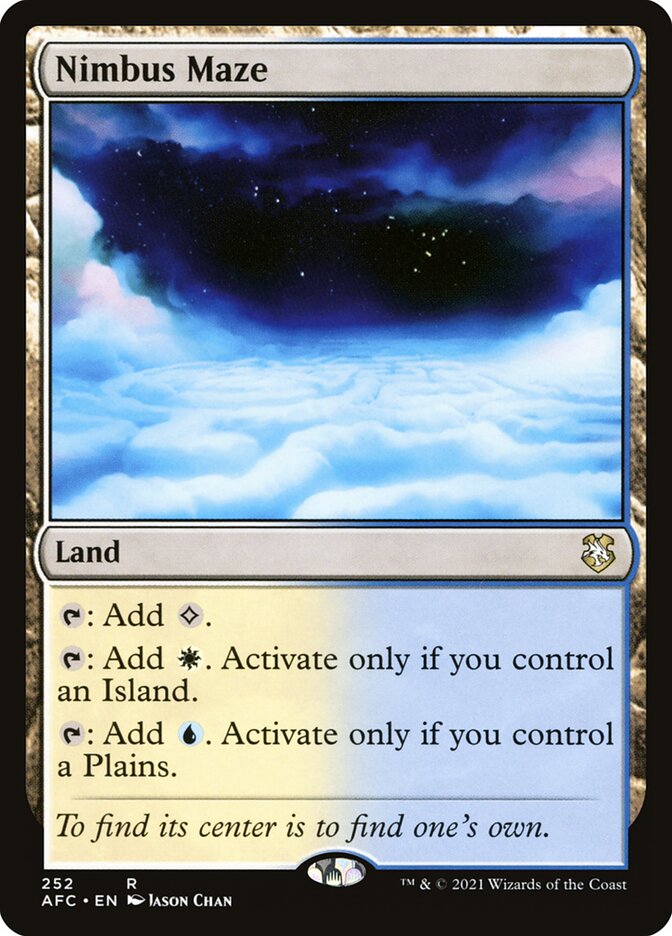 Nimbus Maze 252 (Commander: Adventures in the Forgotten Realms)  | Good Games Adelaide SA