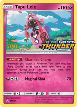 Tapu Lele SM152 Prerelease Staff SM152 (SM Promos)  - Holofoil | Good Games Adelaide SA