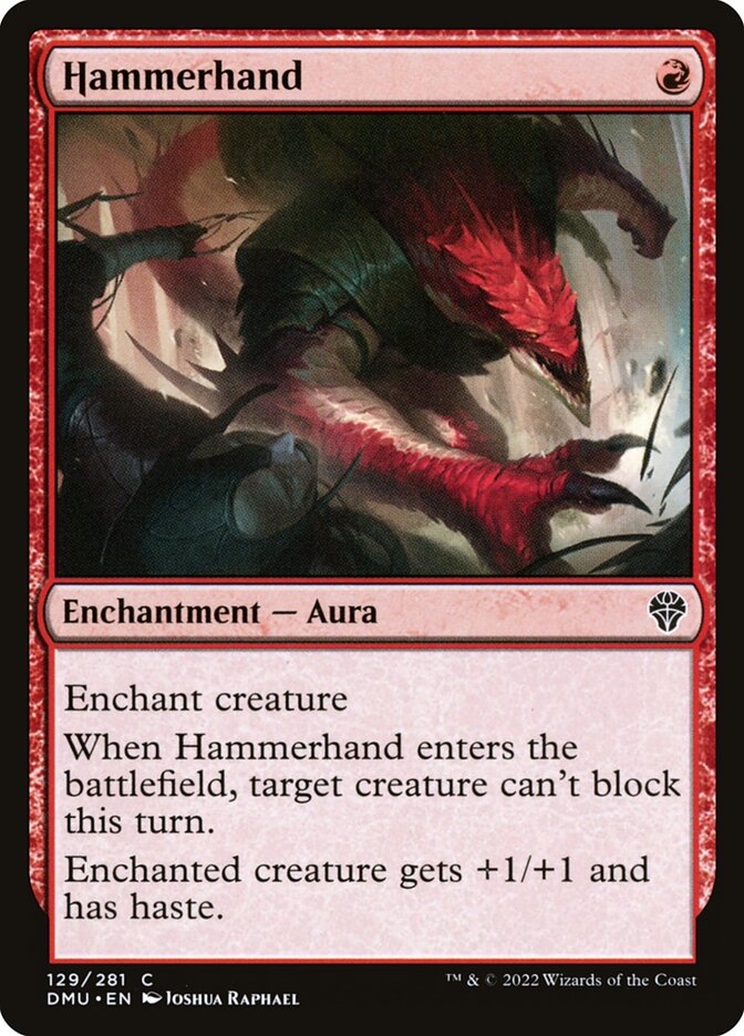 Hammerhand 129 (Dominaria United)  - Foil | Good Games Adelaide SA