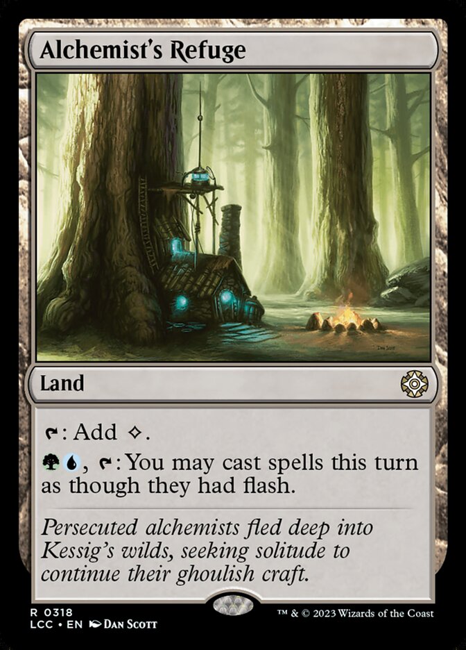 Alchemist's Refuge 318 (Commander: The Lost Caverns of Ixalan)  | Good Games Adelaide SA