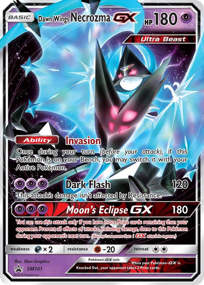 Dawn Wings Necrozma GX SM101 (SM Promos)  - Holofoil | Good Games Adelaide SA