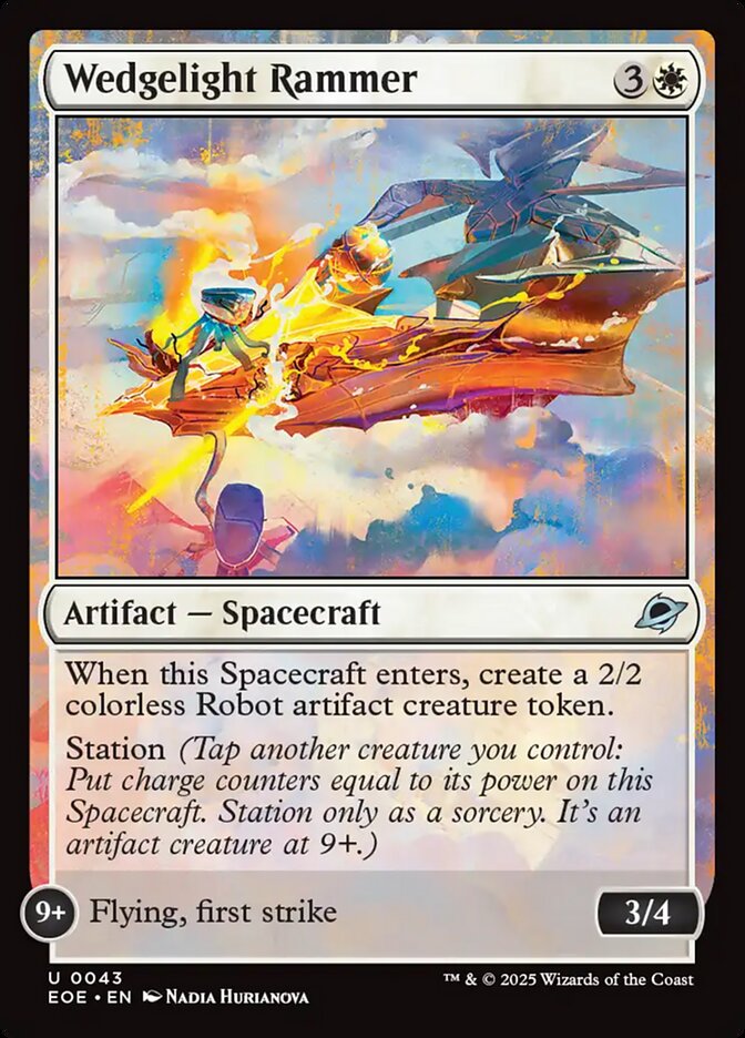 Wedgelight Rammer 43 (Edge of Eternities)  - Foil | Good Games Adelaide SA
