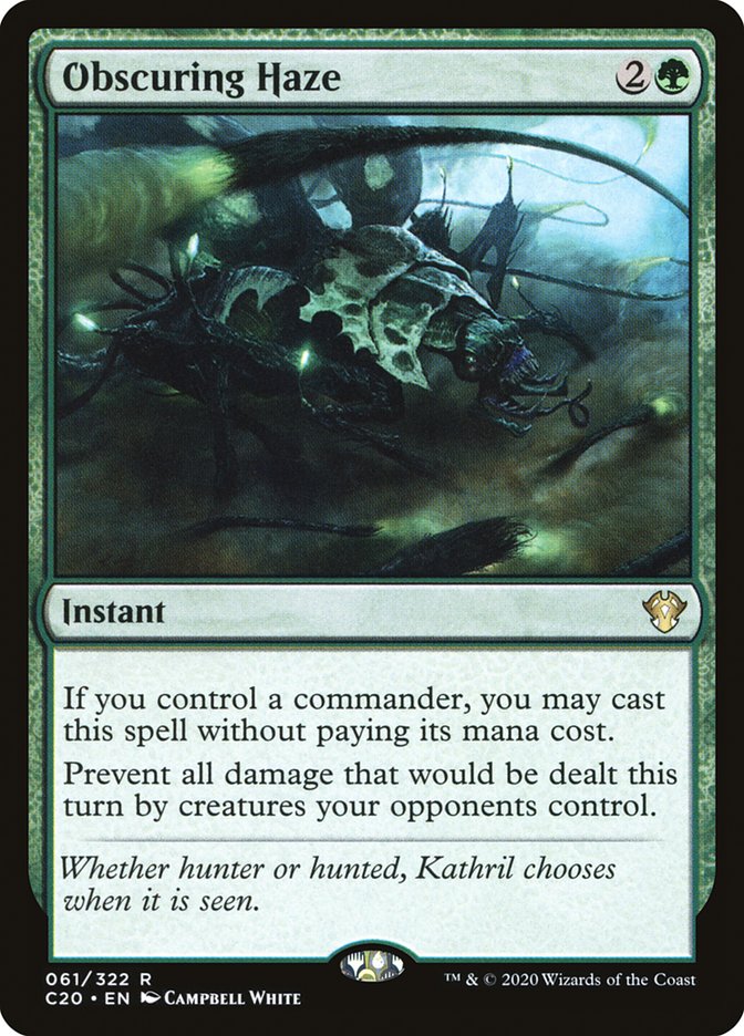Obscuring Haze 61 (Commander 2020)  | Good Games Adelaide SA