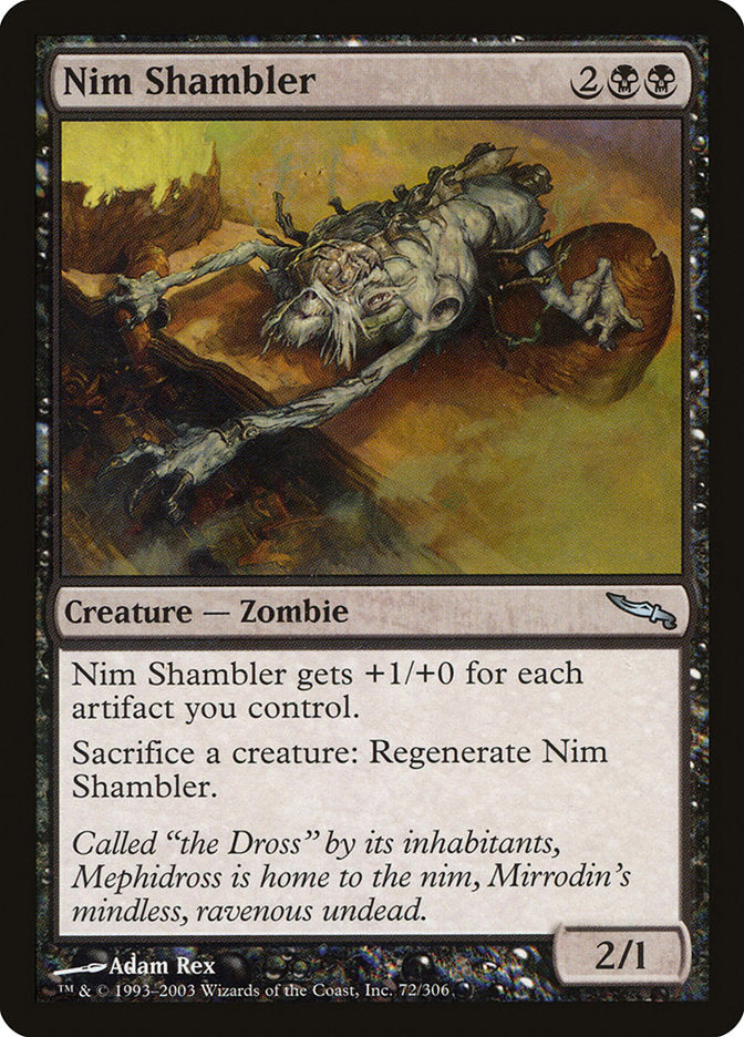 Nim Shambler 72 (Mirrodin)  - Foil | Good Games Adelaide SA
