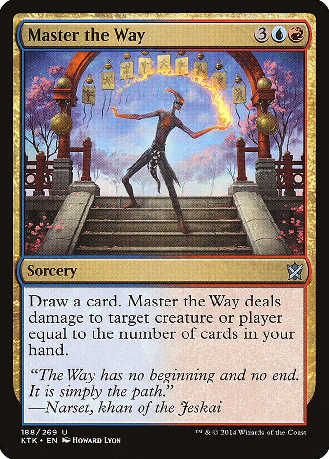 Master the Way 188 (Khans of Tarkir)  - Foil | Good Games Adelaide SA
