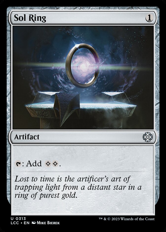 Sol Ring 313 (Commander: The Lost Caverns of Ixalan)  | Good Games Adelaide SA
